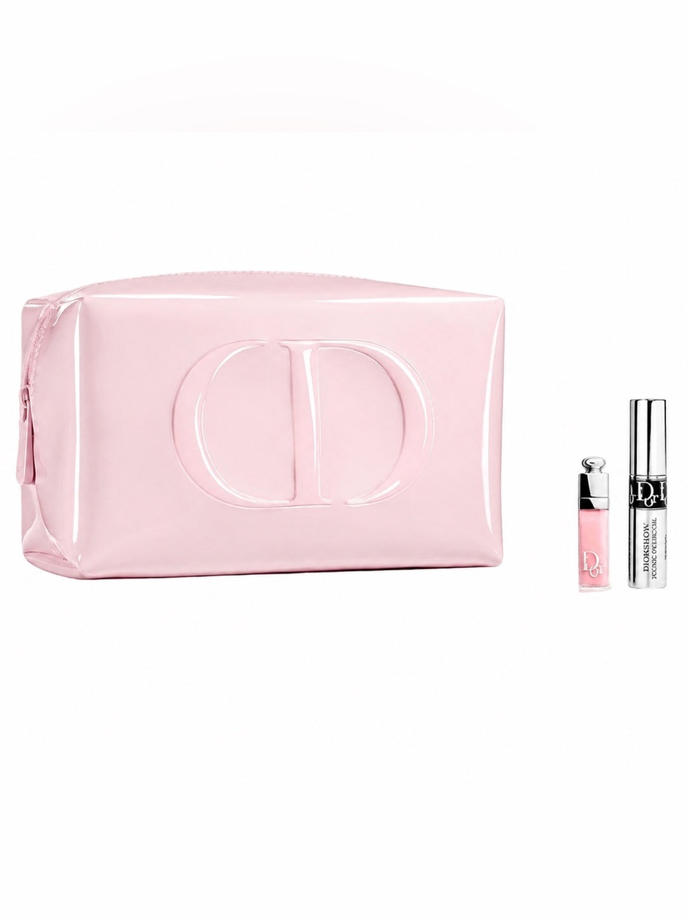 Dior Beauty Pouch Set Lip Maximizer & Diorshow Mascara Brand New